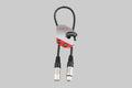 XLR cable Male to Female 0.5 Meters long